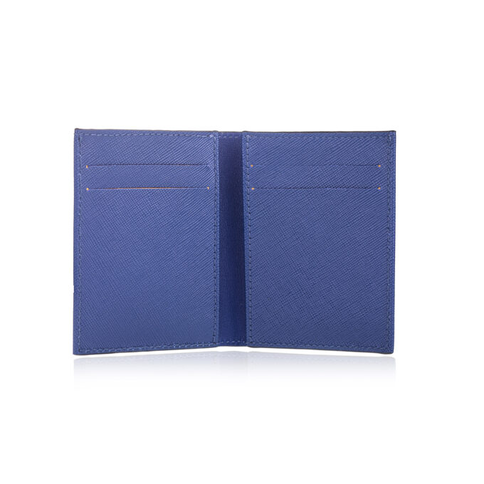 PORTAFOGLIO SOTTILE SAFFIANO BLU ROYAL