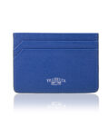 PORTACARTE SAFFIANO BLU ROYAL